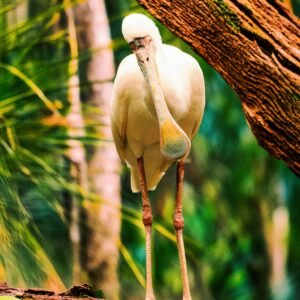 "Ivory Wings, Golden Beak"